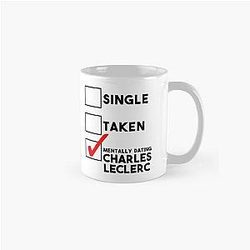 Mentally dating Charles Leclerc Classic Mug