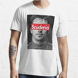 Charles Leclerc Scuderia (Photo) Essential T-Shirt