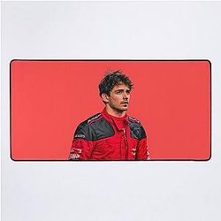 Charles Leclerc F1 Driver Scuderia Ferrari F1 Sweaty Desk Mat
