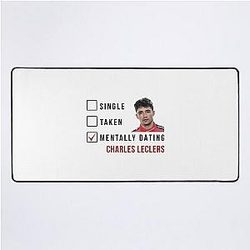 Charles Leclerc 2 Desk Mat