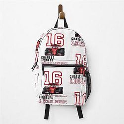 Charles Leclerc Formula One back Backpack