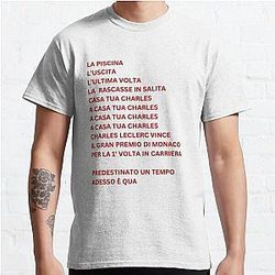 Charles Leclerc win in Monaco 2024 Classic T-Shirt