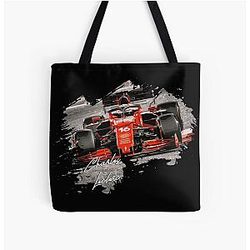 Charles Leclerc - Vintage-Digi-art All Over Print Tote Bag