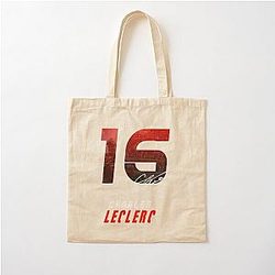Charles Leclerc   Cotton Tote Bag