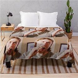Charlie Hunnam Magnetic Throw Blanket