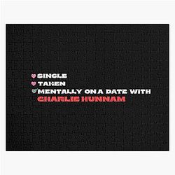 Mentally on a Date with Charlie Hunnam Jigsaw Puzzle
