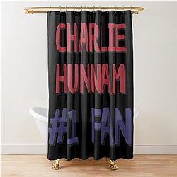 Charlie Hunnam Fan Shower Curtain