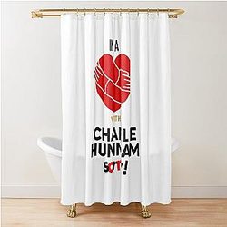 In a Relationship with Charlie Hunnam Shower Curtain