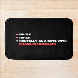 Mentally on a date with Charlie Hunnam bath mat