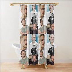 Charlie Hunnam Signed Art Shower Curtain