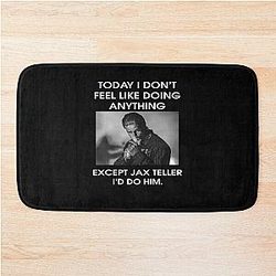 Charlie Hunnam Today I Don't Feel Like Doing A Bath Mat