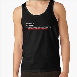 Mentally Committed to Charlie Hunnam Tank Top