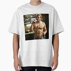 Charlie Hunnam Custom Phone Case Wallet Case Clothing Graphic Oversized T-Shirt