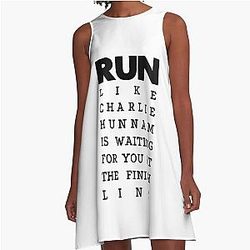 Charlie Hunnam A-Line Dress