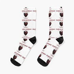 Charlie Hunnam Is My Valentine Socks
