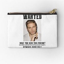 Wanted: Charlie Hunnam Zipper Pouch