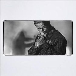 Charlie Hunnam Custom Phone Case Wallet Case Clothing Graphic T-Shirt Desk Mat
