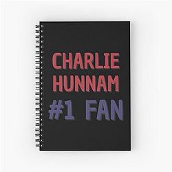 Charlie Hunnam Spiral Notebook