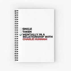 Mentally in a Relationship with Charlie Hunnam Notebook