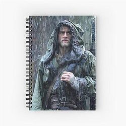 Charlie Hunnam Custom Phone Case Design Clothing Graphic T-Shirt Spiral Notebook