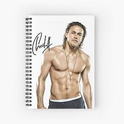 Charlie Hunnam Autograph Notebook