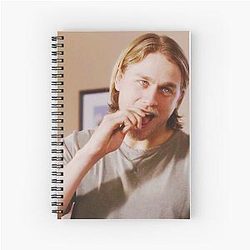Charlie Hunnam Spiral Notebook