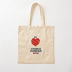 In a Relationship with Charlie Hunnam Cotton Tote Bag