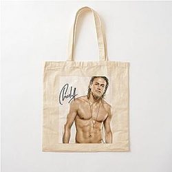 Charlie Hunnam Autograph Cotton Tote Bag