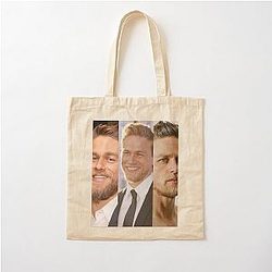 Charlie Hunnam Collage Tote Bag