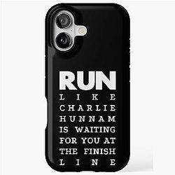 RUN - Charlie Hunnam iPhone Tough Case