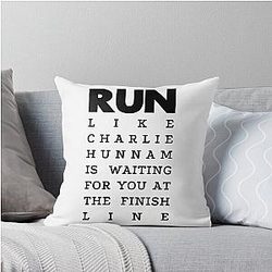 Charlie Hunnam Throw Pillow
