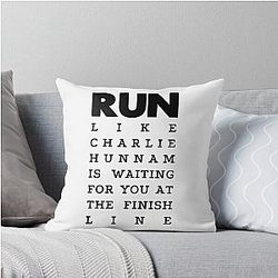 Charlie Hunnam Throw Pillow