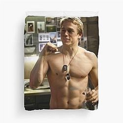 Charlie Hunnam Custom Phone Case Wallet Case Clothing Graphic T-Shirt Duvet Cover