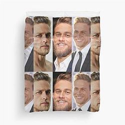 Charlie Hunnam Duvet Cover