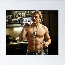 Charlie Hunnam Custom Phone Case Wallet Clothing Graphic T-Shirt Poster