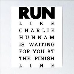 RUN Charlie Hunnam Poster
