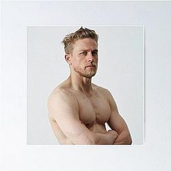 Embodying Charisma Charlie Hunnam Poster has been cleaned to: Embodying Charisma Charlie Hunnam