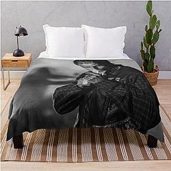 Charlie Hunnam Custom Phone Case Wallet Case Clothing Graphic T-Shirt Throw Blanket