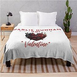 Charlie Hunnam Is My Valentine Throw Blanket