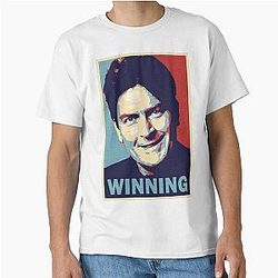 Winning by Charlie Sheen Classic T-Shirt