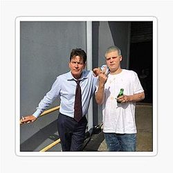 Yung Lean Charlie Sheen Sticker