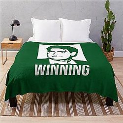 Charlie Sheen Winning Blanket
