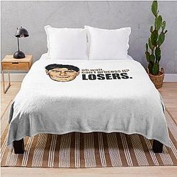 Charlie Sheen Can't Process It Throw Blanket