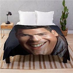 Charlie Sheen Young Throw Blanket