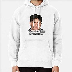 Charlie Sheen talks about Pullover Hoodie