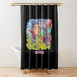 Charlie Sheen Shower Curtain