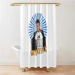 Charlie Sheen Winning Shower Curtain