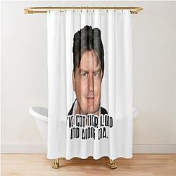 Charlie Sheen talks about Shower Curtain