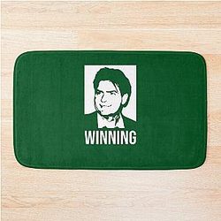 Charlie Sheen Bath Mat