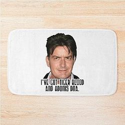 Charlie Sheen talks about Bath Mat